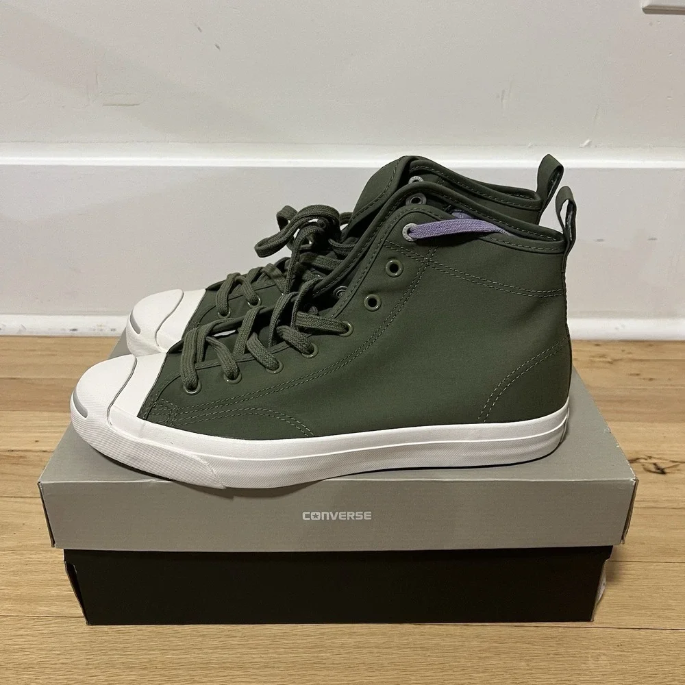 Converse Jack Purcell x Hancock Limited Edition Mid Military Size 9.5 Sneakers‎ - Picture 3 of 12